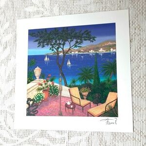 Coastal Landscape Art Print